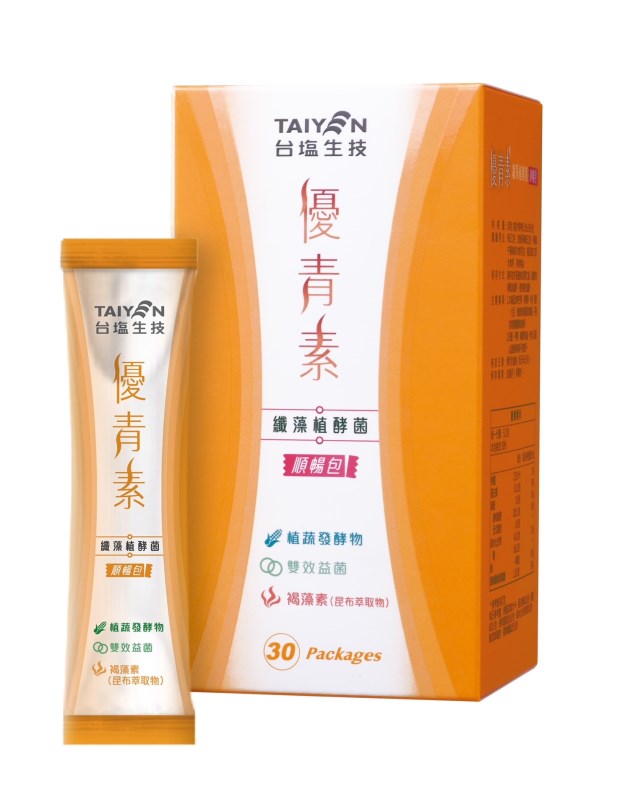 臺鹽「優青素膠原藤黃果膠囊」