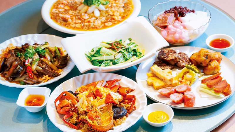 台南阿霞飯店一桌傳統美味台菜
