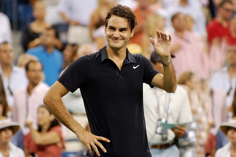 網球一代傳奇Roger Federer（圖片來源／Dreamstime）