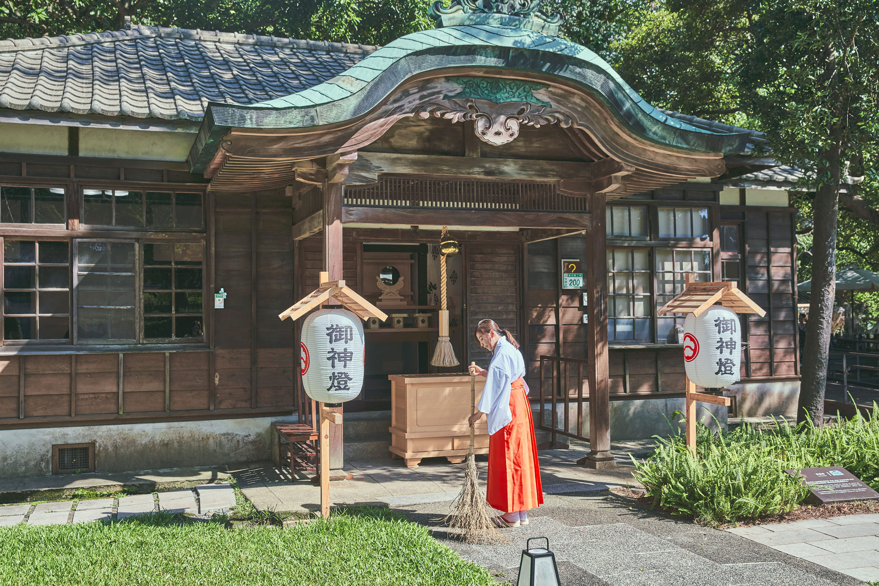 ｢緣結び風鈴」要讓遊客體驗最原汁原味的日本風情（圖片來源／桃園神社）