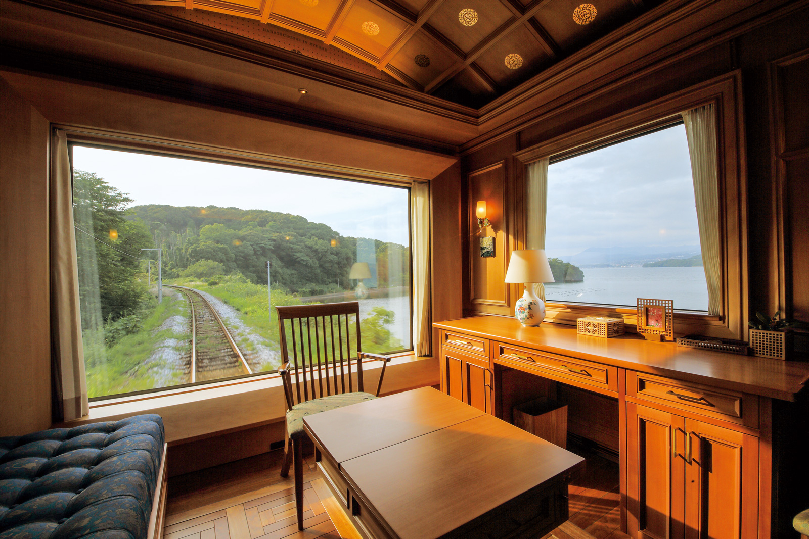 九州七星最頂級套房701擁有絕佳窗景。（圖片來源：九州旅客鐵道株式會社）