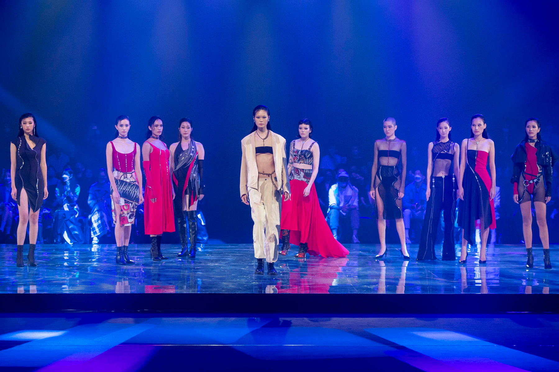 年度時尚圈盛事「2022台北時裝週」時尚大秀。（圖片來源／台北時裝週）