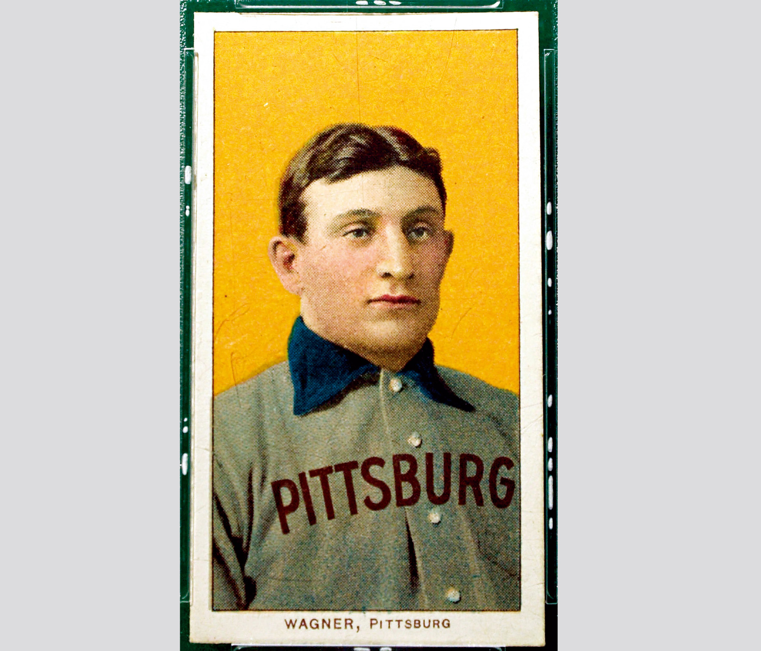 傳說球星霍納斯・華格納的球員卡。（圖片來源／達志影像）