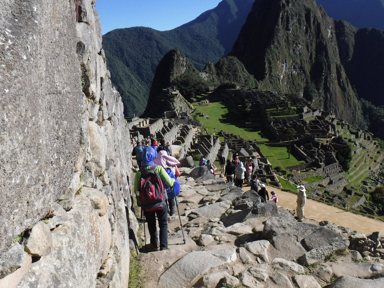 沿著印加古道，一路走到秘魯馬丘比丘。（圖片來源／葉金川）
