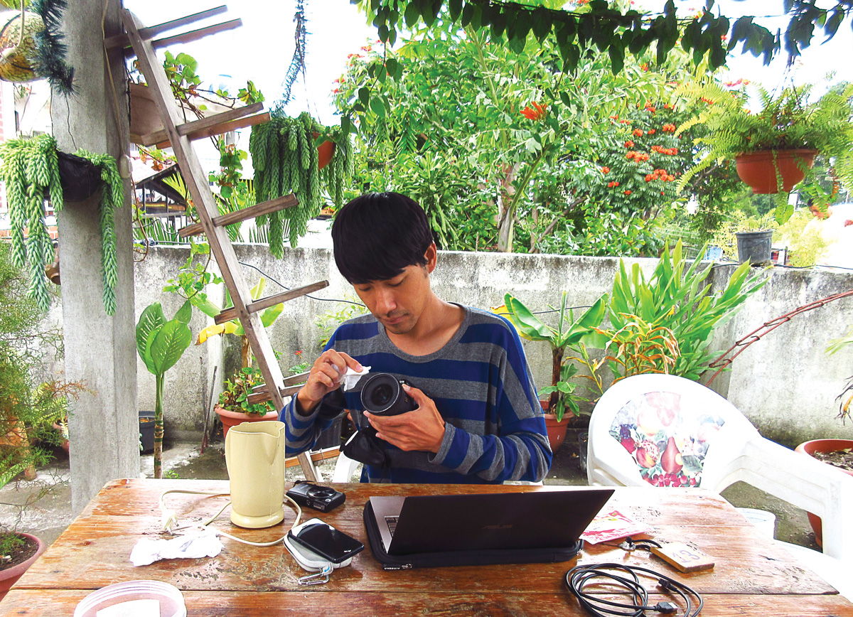 太源晙堅持旅途每天上部落格寫日記，為母子倆圈了許多鐵粉。（圖片來源／EZ叢書館）