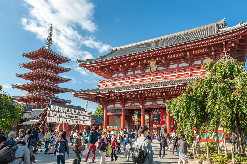 台灣人最愛的海外旅遊地仍是日本。（圖片來源／dreamstime）