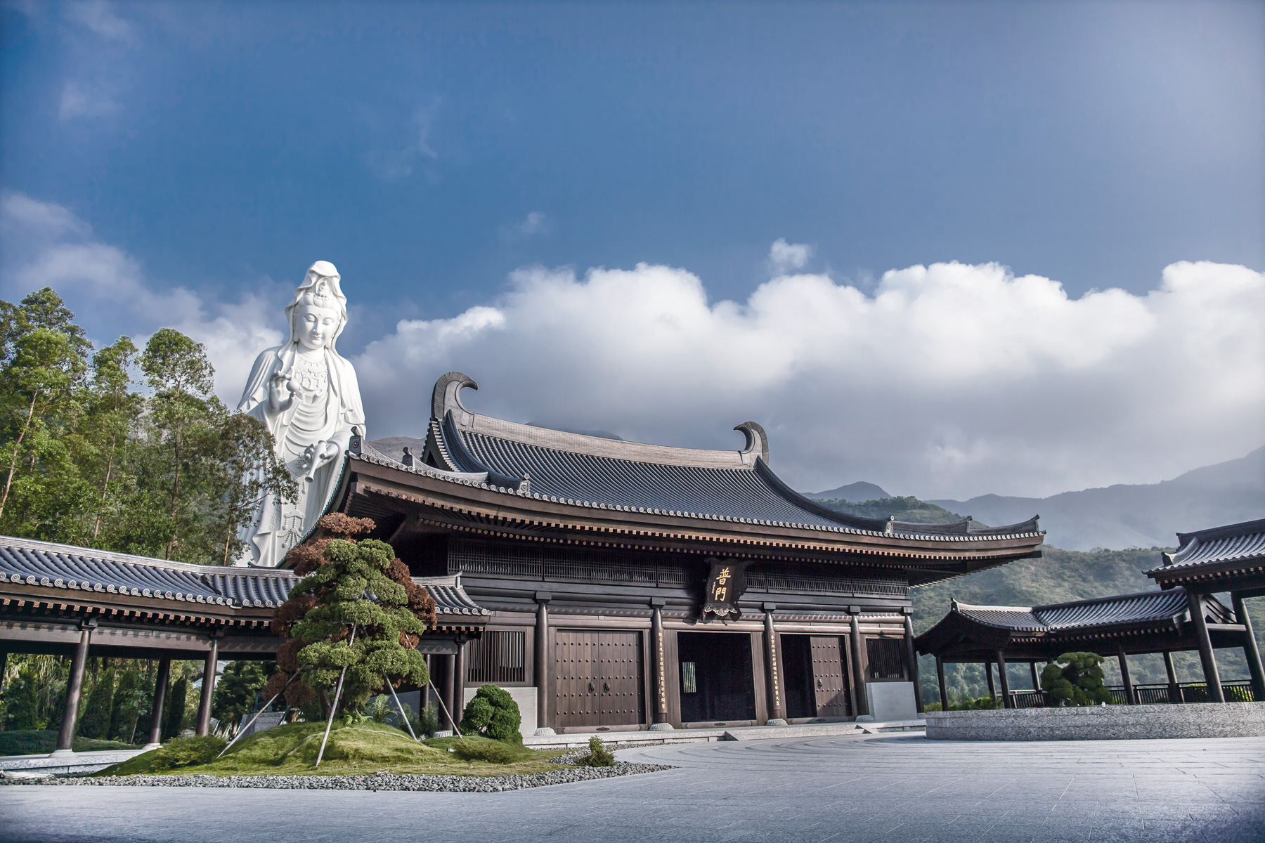有香港人甚至認為，想要感受盛唐佛教精髓、木製殿堂之優美，走一趟慈山寺便是。（圖片來源／李嘉誠基金會）