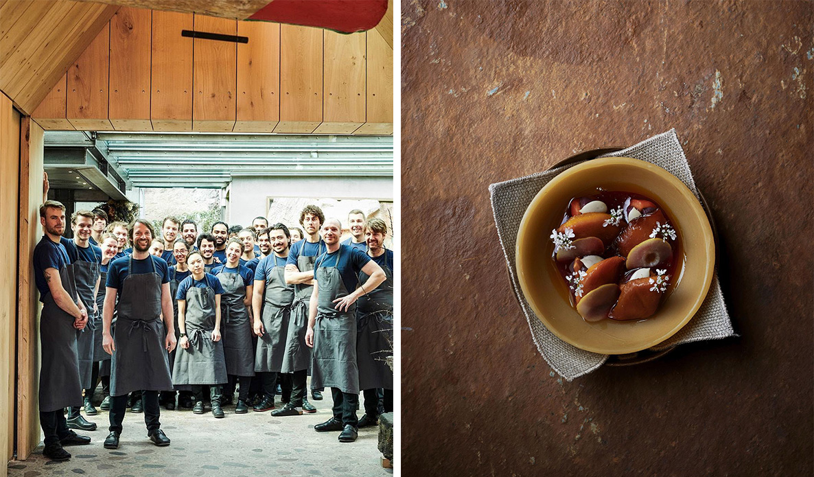 位於丹麥哥本哈根的餐廳Noma於2021年摘下米其林三星，五度拿到全球最佳餐廳頭銜，甚至因此被禁止再次獲獎。 （圖片來源／Noma Instagram）