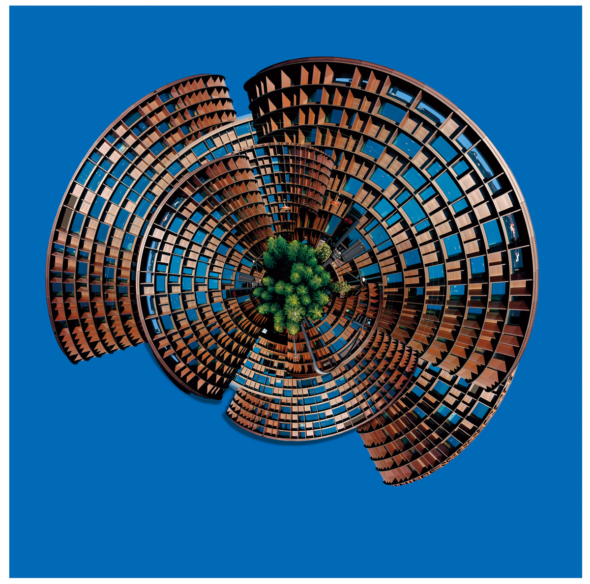 攝影師拉明・巴爾澤加用藝術詮釋建築。（圖片來源／©IPA Ramin Barzegar）