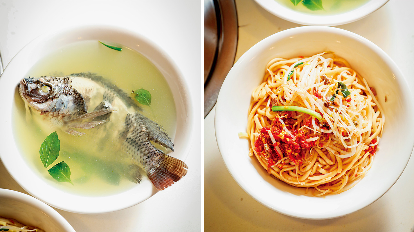 吳郭魚湯的極致：以馬內利鮮魚湯。（攝影／陳宗怡）
