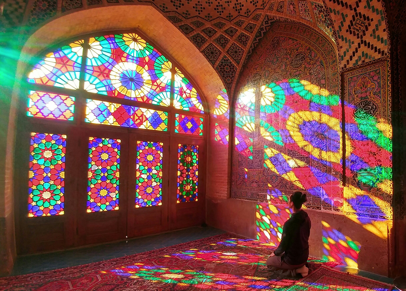 伊朗的美麗清真寺，可看見其深厚文化底蘊。（圖片來源／方俊強）