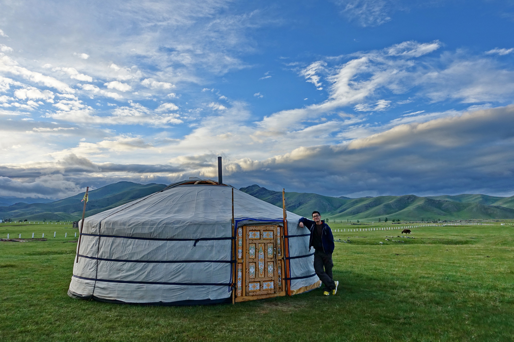 在蒙古體驗傳統節慶、看見蒙古包等不同的景緻。（圖片來源／方俊強）
