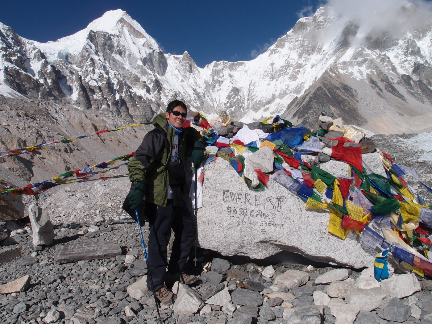 方俊強前往聖母峰基地營的原因，竟源於失戀。（圖片來源／方俊強）