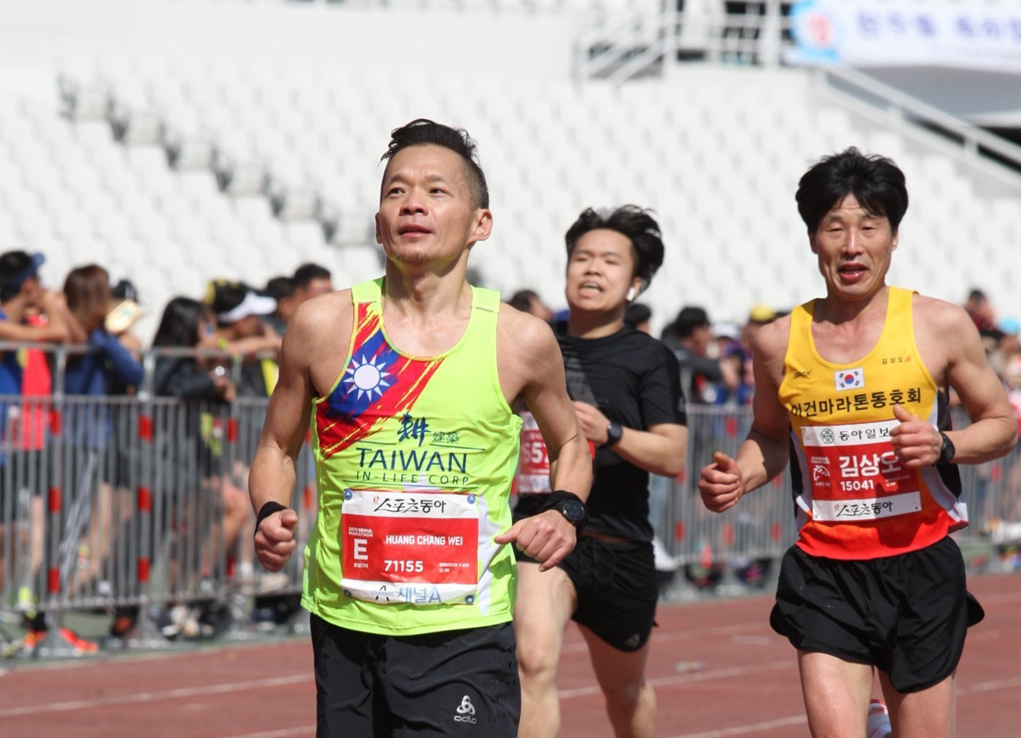 2019年，黃張維在首爾馬拉松跑出2小時56分，全馬「破三」的紀錄。（圖片來源／黃張維）