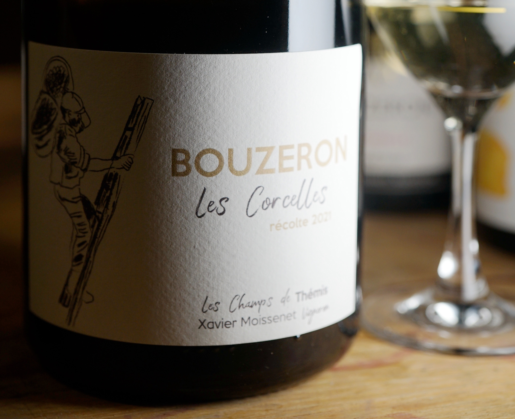 Domaine Les Champs des Thémis酒莊出產的Les Corcelles。(圖片來源/林裕森)