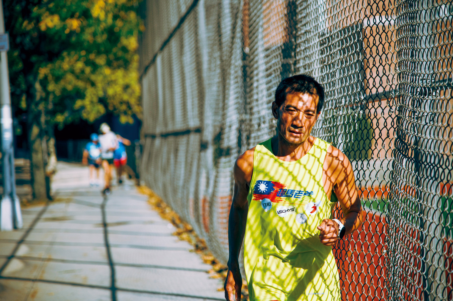 跑步是自己一人的戰鬥。羅維銘說，孤獨但自由。（圖片來源：Sri Chinmoy Marathon Team提供）