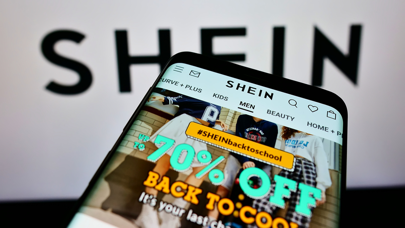 新崛起的電商購物網站SHEIN正在攻陷全世界的快時尚市場。（圖片來源：Dreamstime／典匠影像）