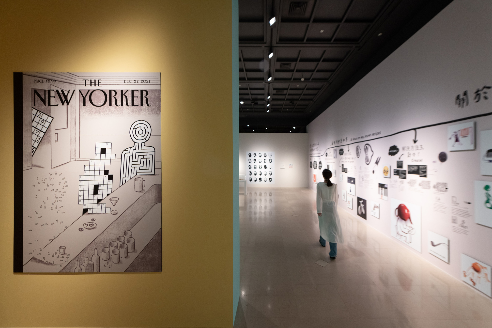 《跳出格子吧！》特展「無限大工作室」展出德國藝術家尼曼作品。（圖片來源／奇美博物館）
