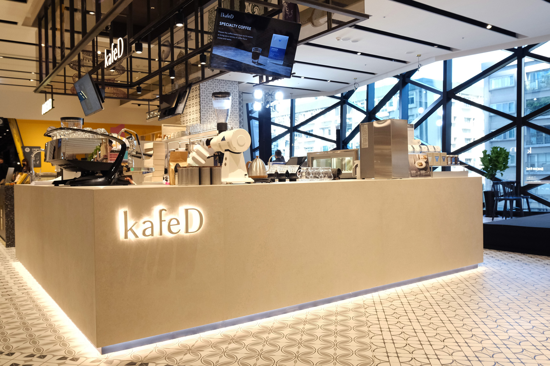 德式精品咖啡品牌「kafeD咖啡滴」今年插旗東區新光三越鑽石塔Diamond Towers。（圖片來源：kafeD）