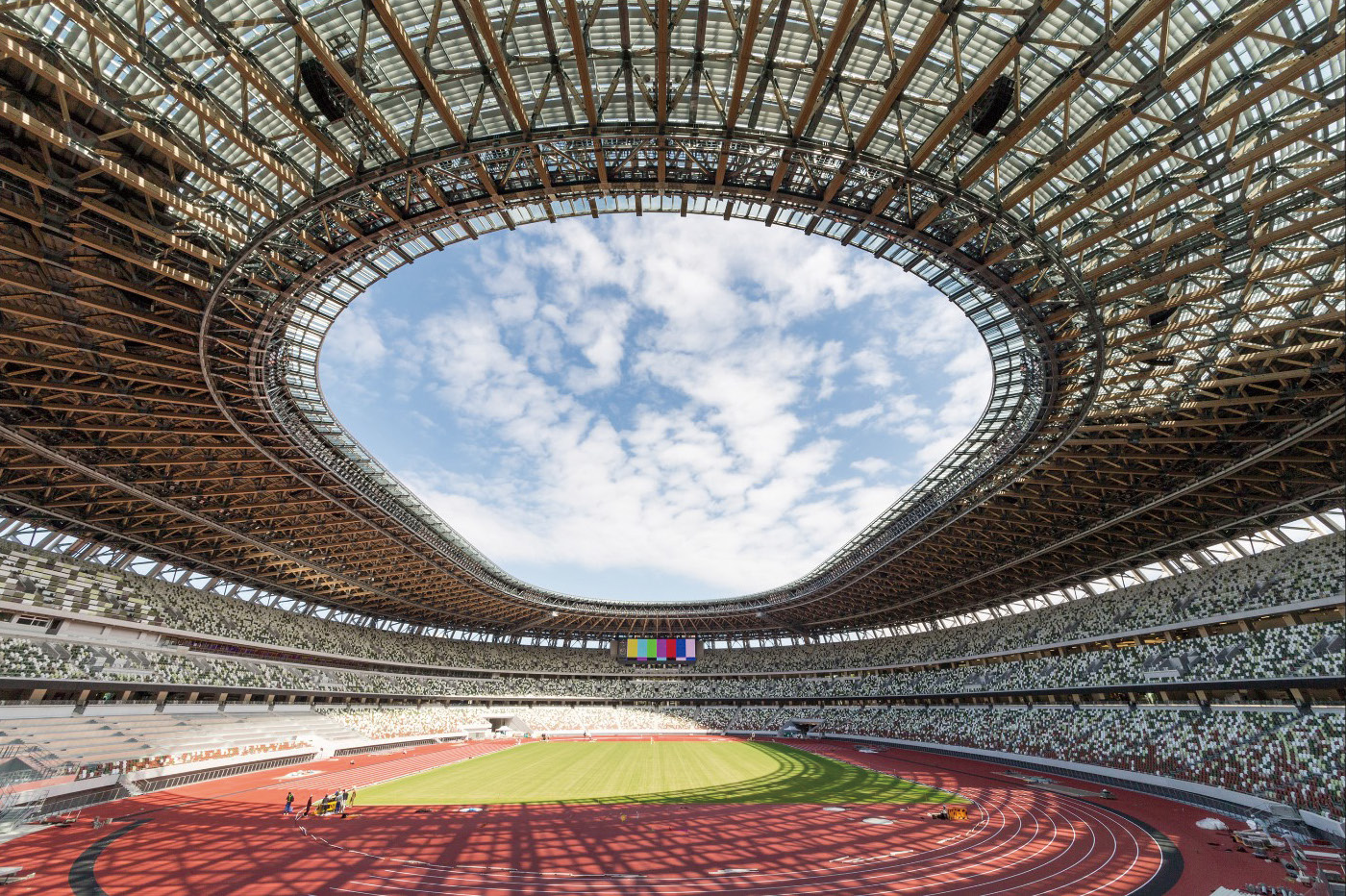 國立競技場 Japan National Stadium。（圖片來源：聯經出版提供）