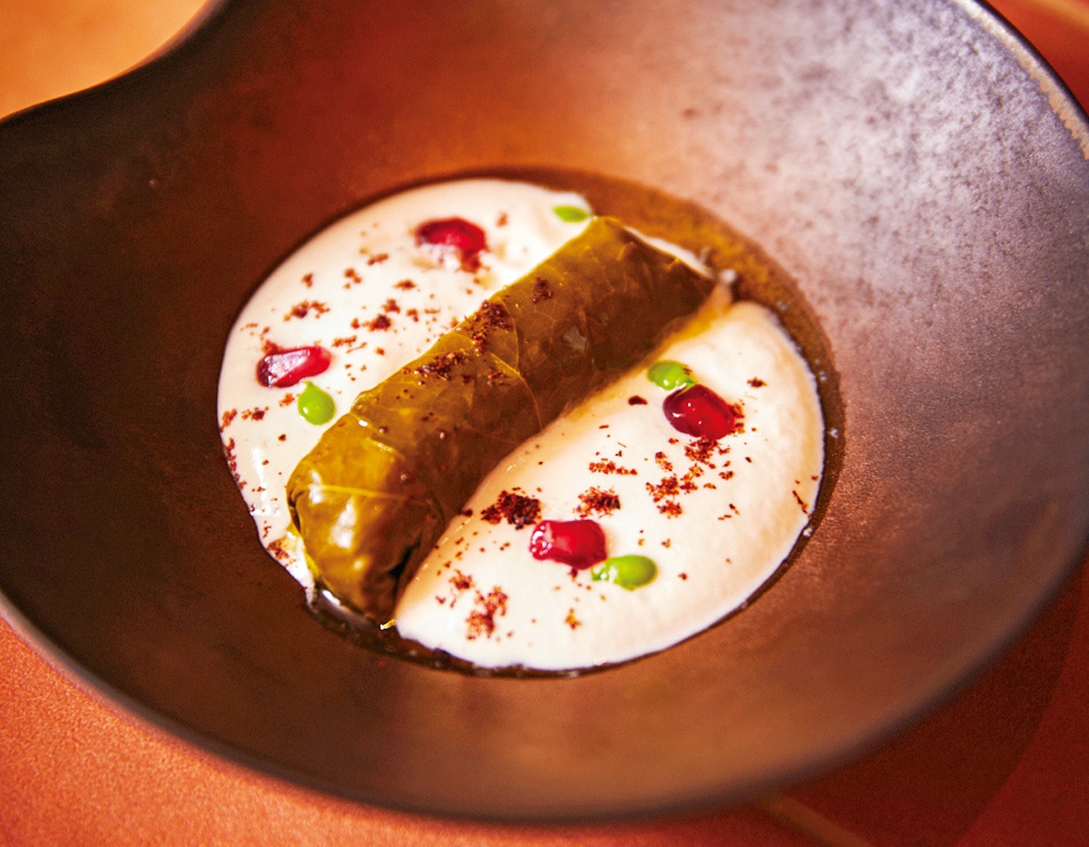 從傳統中東粽子變化新意，把濕潤的菲達起士經過微脫水，讓口感更好、風味濃郁。（圖片來源：Aleisha'提供）
