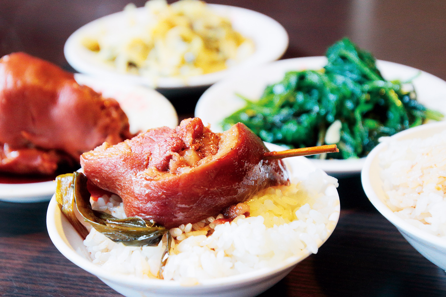 彰化爌肉用的是後腿肉,燉到油質都化掉。(攝影:秦雅如)