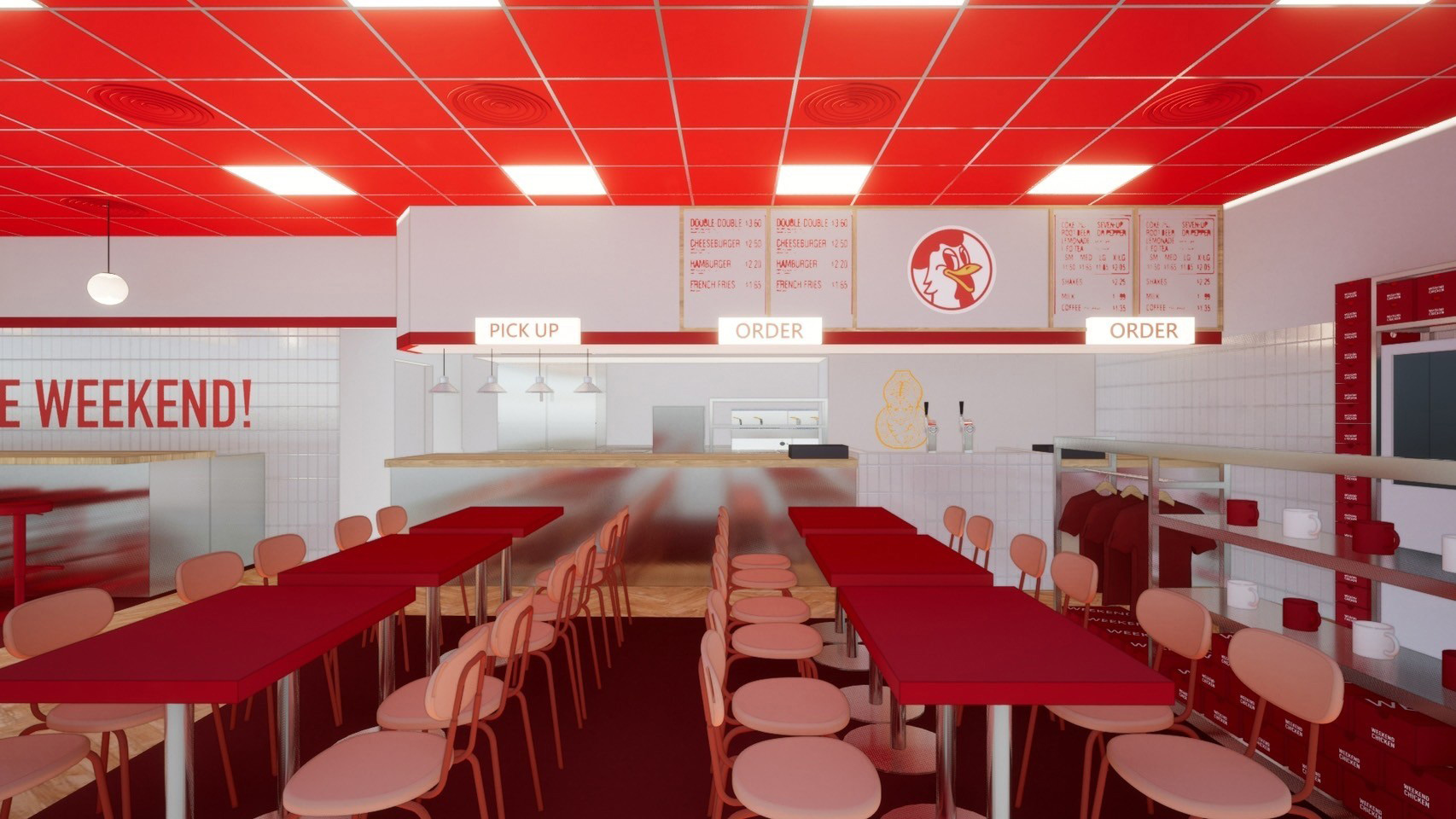 超人氣炸雞店「週末炸雞漢堡俱樂部」打造全新精品速食品牌。（圖片來源：遠東SOGO提供）