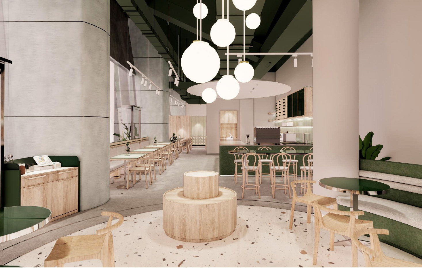 TOK盡興食光將大巨蛋門市打造為全日型享樂餐廳，空間與菜單規劃上將白天留給brunch、亞洲風味義大利麵等氣氛專屬場，晚上則成為bistro。（圖片來源：遠東SOGO提供）