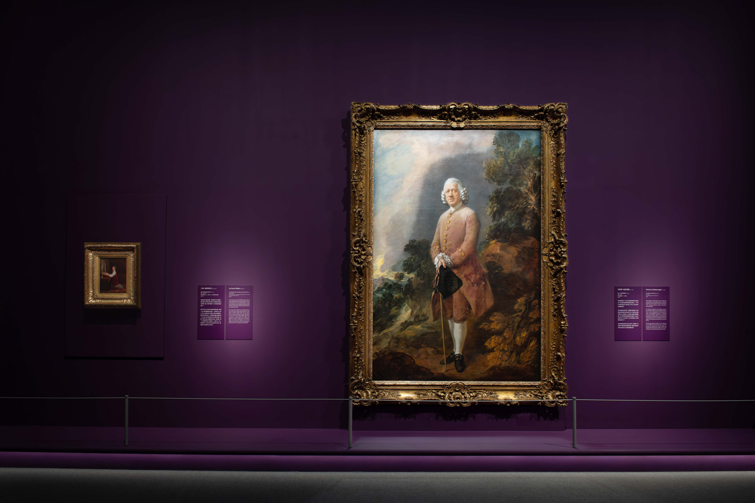 奇美博物館《英國國家藝廊珍藏展》第三單元「探索與創造：壯遊風潮」。（圖片來源：奇美博物館提供）