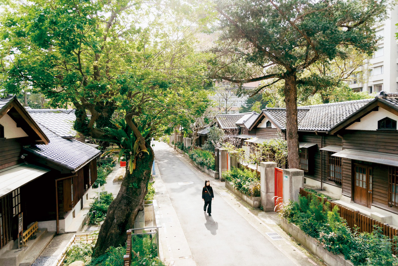 行走在大安區的巷弄，兩側都是日式建築，很有復古時代感。（圖片來源：勤美集團提供）