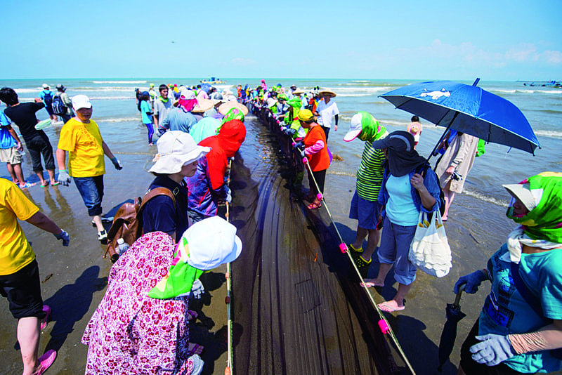 每年夏天，永安海螺文化體驗園區「海客文化藝術季」是新屋非常具有代表性的夏日節慶盛事。（圖片提供／桃園市政府新聞處）