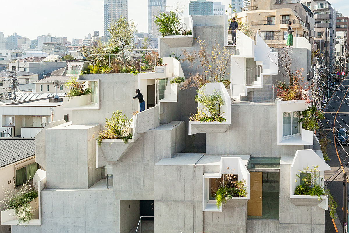 平田晃久作品，東京Tree-ness House。©Vincent HECHT（圖片來源：忠泰美術館提供）