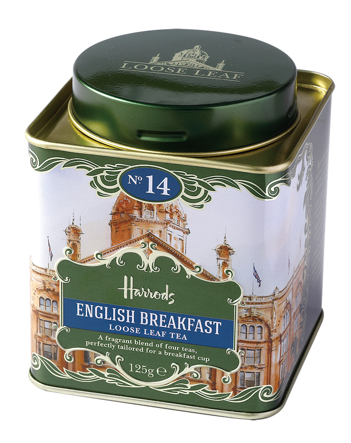 經典早餐茶品牌Harrods No.14。（圖片來源：漫遊者文化）