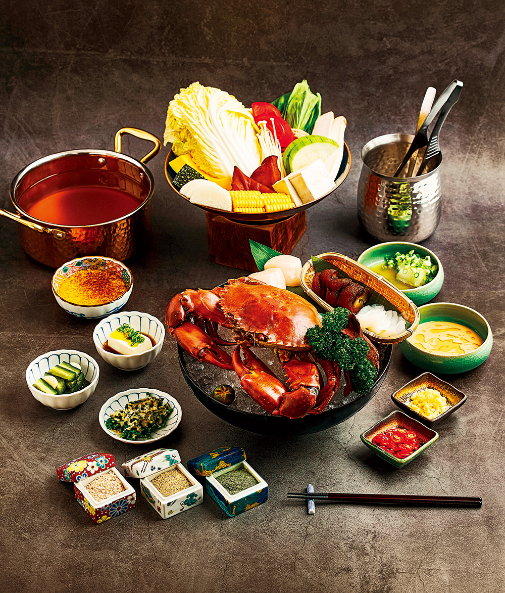 「SHABU ZEN」是米其林一星餐廳AD ASTRA也有入股投資的鍋物店,鋪排精緻配菜與甜點的西式套餐,被喻為火鍋界精緻餐飲(Fine Dining)。(圖片來源:SHABU ZEN提供)