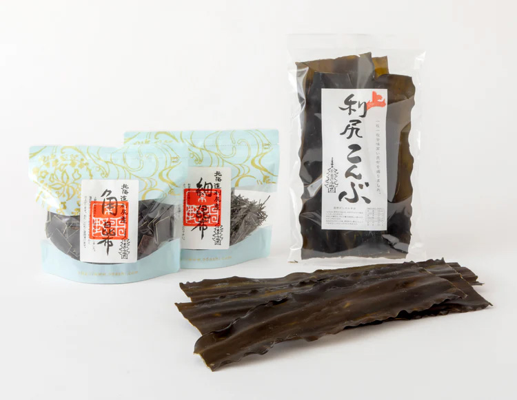 利尻昆布產量極少，價格極高，日本現今只有素食館和高級料亭用得起，圖為京都百年老舖宇根乃的利尻昆布商品。（圖片來源：宇根乃官網）