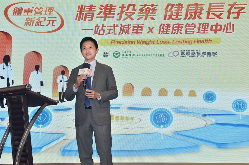 友杏生技股份有限公司總經理 洪維駿分享台灣減重趨勢
