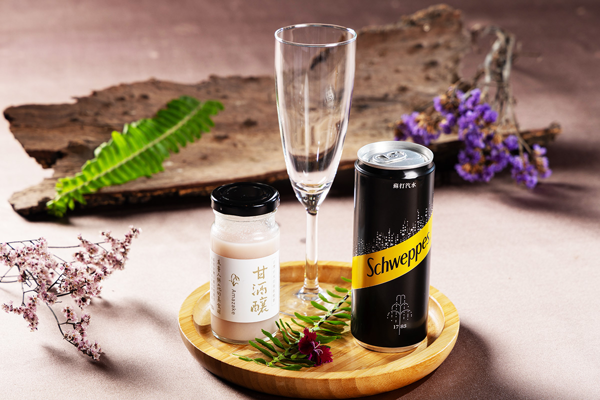 浮光釀飲|甘酒釀(野薑花茉莉)氣泡飲(圖片來源:雄獅旅遊提供)