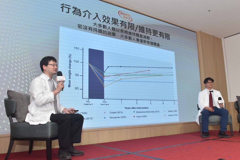 嘉基周莒光主任與安南蔡坤峰主任分享減重成功案例，精準醫療、彈性用藥打造體重管理新紀元
