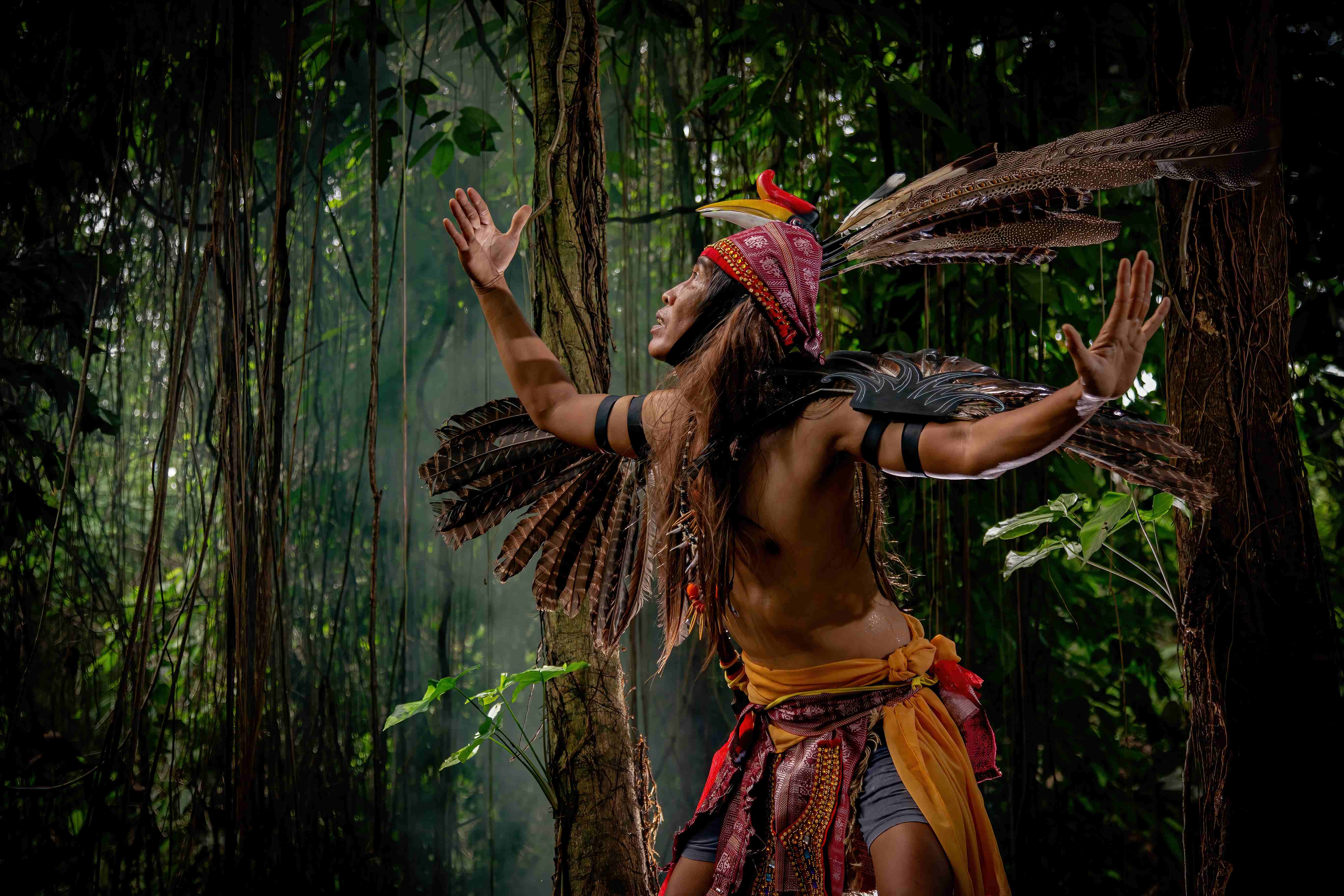 原住民族的傳統智慧不僅是實用的生活技能與知 識，更讓人類重新找回通過感官與自然對話的可能。