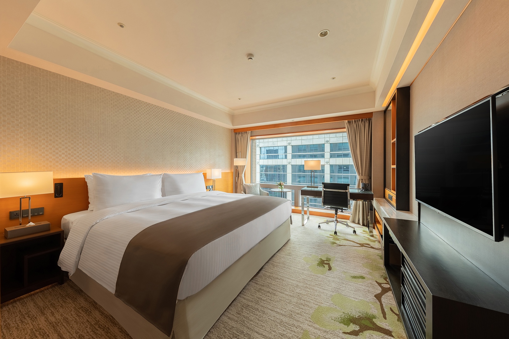 普發一萬元放大幸福感！JR東日本大飯店台北推萬元住房專案。(圖/ JR東日本大飯店台北)