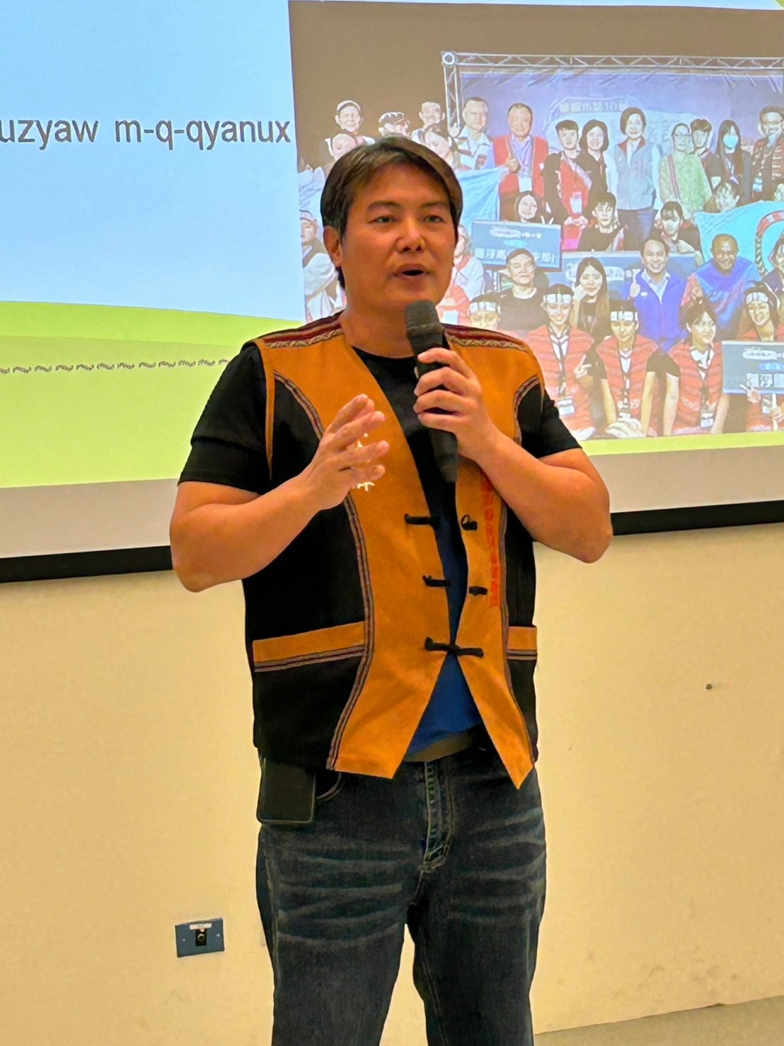 擔任檢測員期間，洪金輝發現原來 部落存在嚴重的語言斷層。