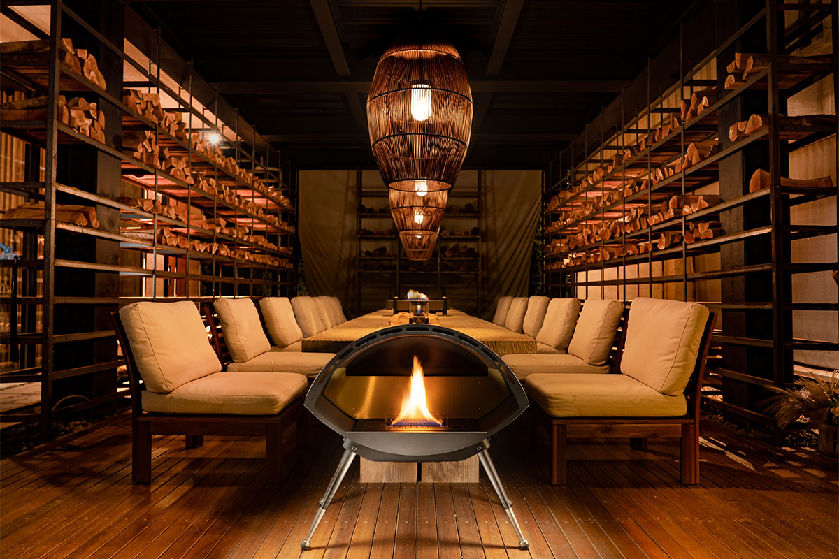 遊獵羊灣以火爐為聚會所，讓旅客可以與人更加凝聚