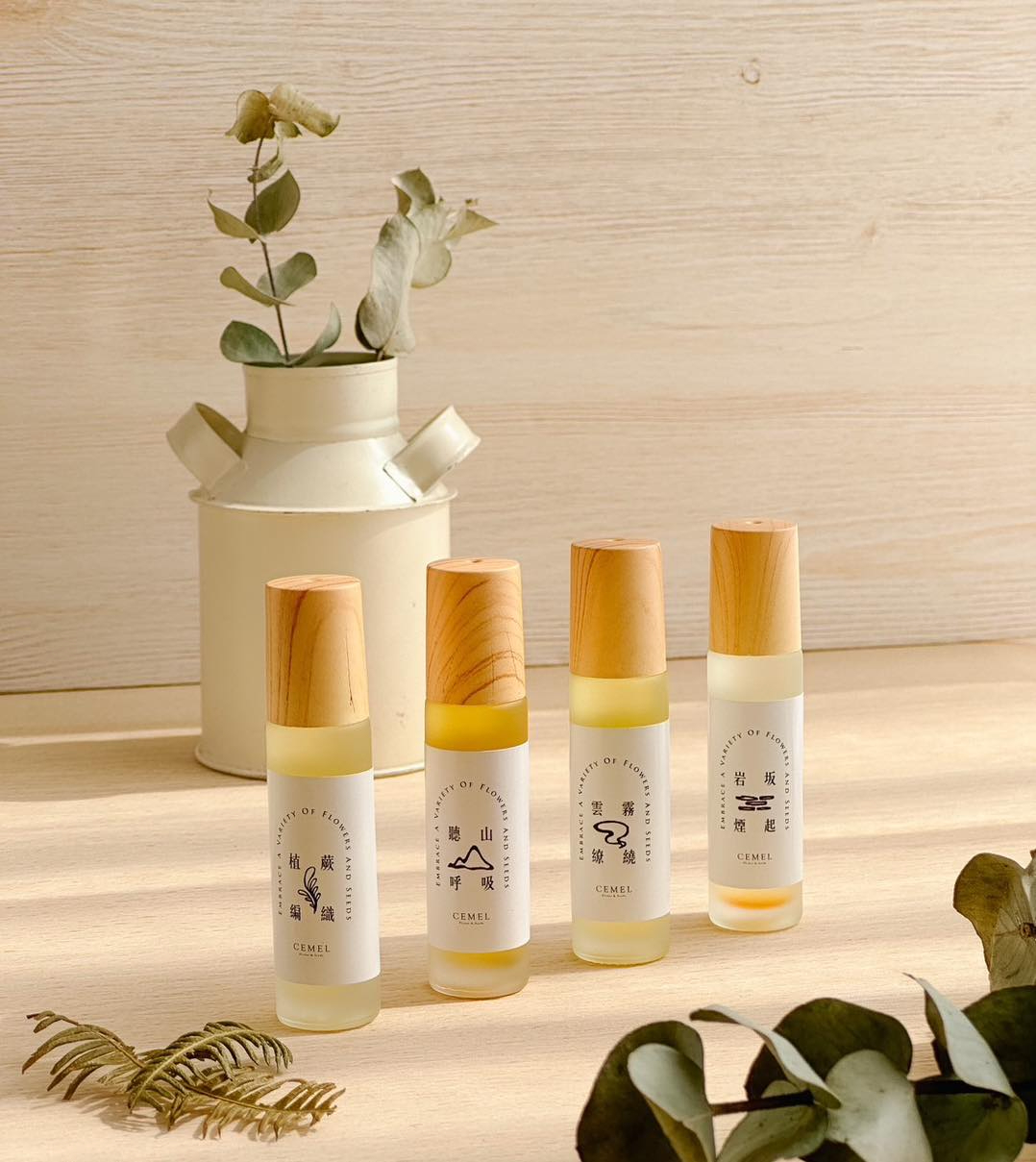 「花草釀」讓顧客從香氛連結部落的嗅覺記憶。圖片提供／ 花草釀