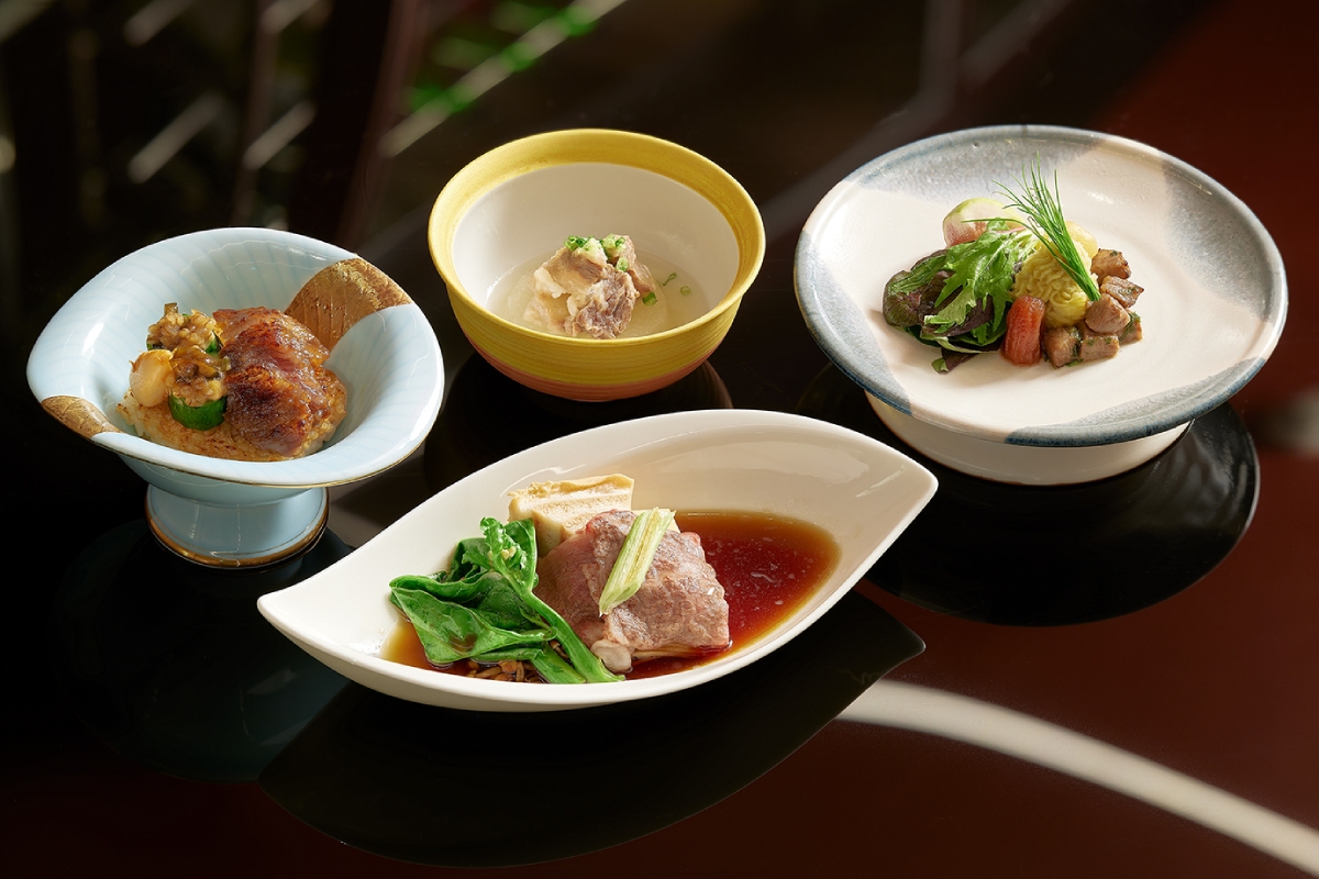 「福井若狹牛御饗套餐」匯集牛肩、紐約客、肋眼、牛筋等不同部位。